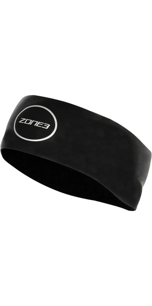 2026 Zone3 Neoprene Headband SA20UNHB101 - Black / White